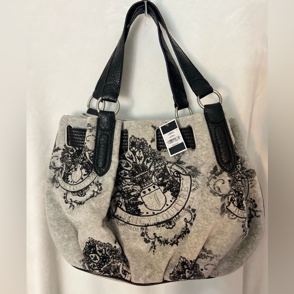 Juicy Couture Handbag Gray New With Tags